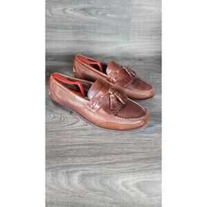 Neil M Brown Double Sewn Moc Vamp Tassel Loafer - Size 10